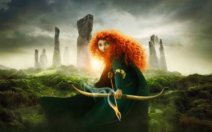 movie-animation-brave-animated- Wall Poster Paper Print