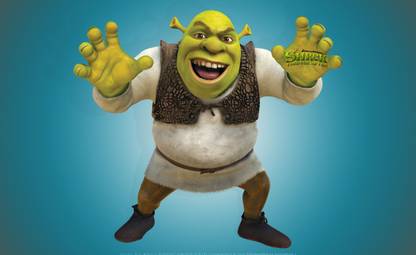 AnanyaDesignswshrek-shrek-forever-after-movie Wall Poster Paper Print