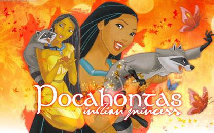 AD -pocahontas Wall Poster 13*19 inches Paper Print