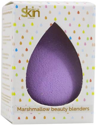 REPUBLIC OF SKIN LONDON REPUBLIC OF SKIN ® LONDON MARSHMALLOW Lavender - Imported Anti-Microbial Beauty Blender Makeup Sponge | Latex-Free | Eco-Friendly