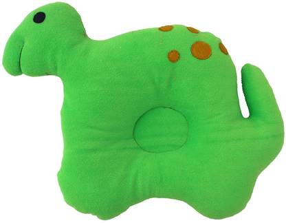 AMARDEEP Baby Stuffed Toy Baby Pillow 28*29 cms Green Diano  - 18 cm