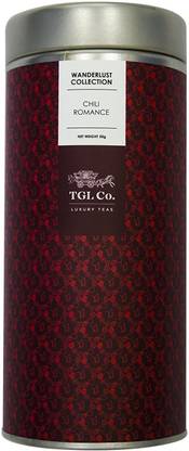 TGL Co. Chili Romance Cranberry, Strawberry, Raspberry Green Tea Box