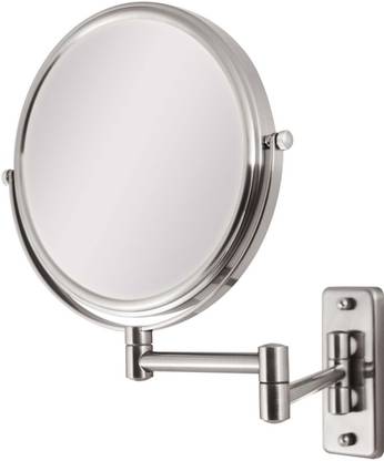 SBD™ 8" Makeup Mirror/ Shaving Mirror/ Bathroom Mirror with 10X Magnifying Mirror & Wall Bracket With Adjustable Frame