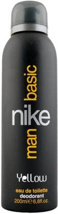 NIKE Man Basic Yellow Deodorant Spray  -  For Men