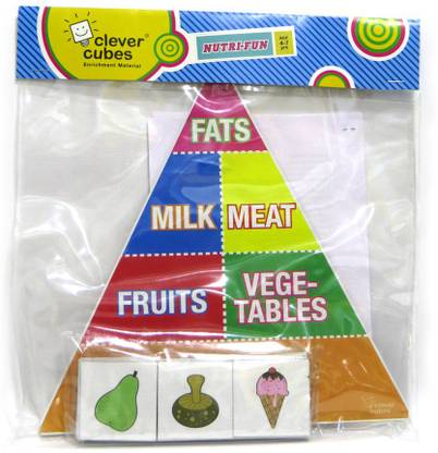 Clever Cubes Nutri-Fun Educational Board Games