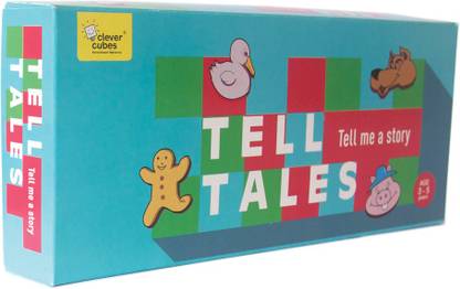 Clever Cubes Tell Tales Educational Board Games