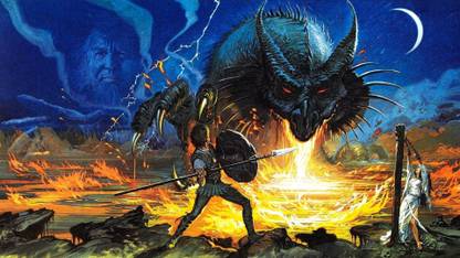 ASHD -dragonslayer Wall Poster Paper Print