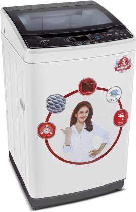 Intex 6.5 kg Fully Automatic Top Load Washing Machine Black