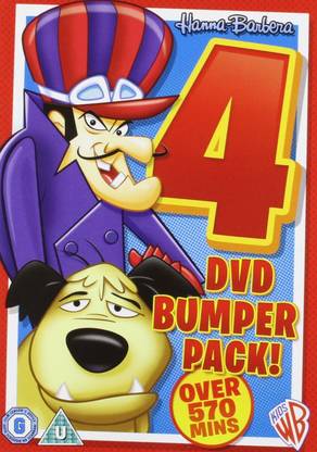 Hanna Barbera 4 Movies Collection: Dastardly & Muttley in their Flying Machines Vol.1 + Wackey Races Vol.1 + Top Cat Vol.1 + Hong Kong Phooey Vol.1 (4-Disc Box Set) (Fully Packaged Import) (Region 2)