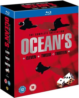 Ocean's Trilogy - 3 Movies: Ocean's Eleven (11) + Ocean's Twelve (12) + Ocean's Thirteen (13) (3-Disc Box Set) (Region Free + Slipcase Packaging + Fully Packaged Import)