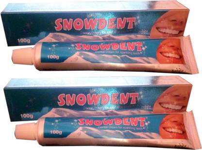 Snowdent TOOTHPASTE PACK OF 2 Toothpaste