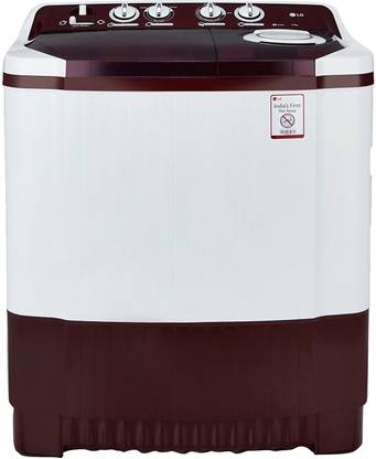 LG 7 kg Semi Automatic Top Load Washing Machine Maroon