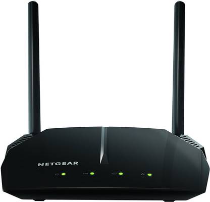 NETGEAR r6120-100ins Router 2.4 GHz, 5 GHz 1200 Mbps Wifi Speed Dual Band External Antenna Ethernet (Cable Broadband)