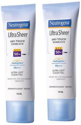 NEUTROGENA Sunscreen - SPF 50 PA++ Sun Block Cream