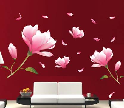 Happy Walls Floral & Botanical Multicolor Wallpaper