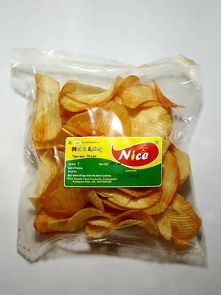 NICE Kerala Special Tapioca Chips Pack Of 3 (3 X 200 g) Chips