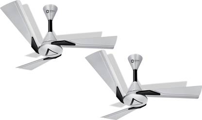 Orient Electric Orina Pearl white black 1200 mm 3 Blade Ceiling Fan