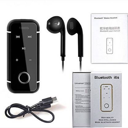 Growth i6s Bluetooth-gc020 I6s Bluetooth V 4.0 Headsets With Vibration & Call Function & Dolby Digital Sound Wireless Headset With Mic Bluetooth