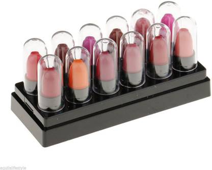 Generic TRAVEL PACK MINI TESTER MOISTURE LIPSTICK - (SET OF 12)
