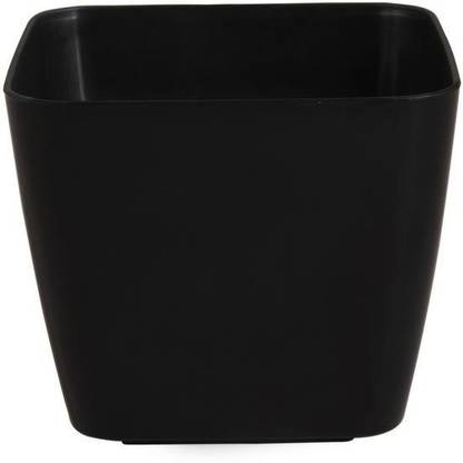 Divine Tree Black Self Watering Planter Plant Container Set