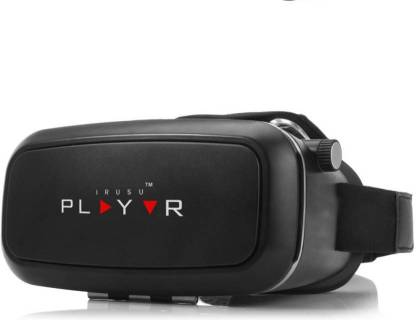 IRUSU Play VR headset With Upgraded 42mm Fully Adjustable Virtual Reality Lenses And Magnetic Clicker. VR Box for all mobiles