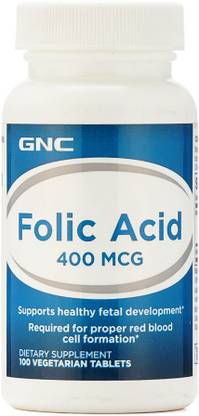 GNC Folic Acid 400 mcg