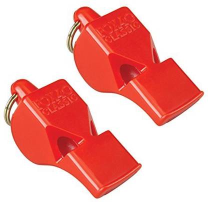 Fox 40 FOX 40 Whistle Red Pack Of 2 Pealess Whistle