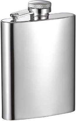 MENZY Handy & Portable Pocket Carry Liquor Or Alcoholic Drinks Wine Whiskey Holder Stainless Steel Hip Flask
