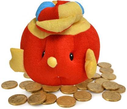KUBER INDUSTRIES "Kids storage box,Candy box,Piggy Bank,Toffee Box, Return Gift in Tady shape Coin Bank