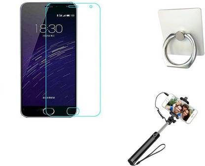 Mudshi Screen Protector Accessory Combo for Meizi M3 Mote
