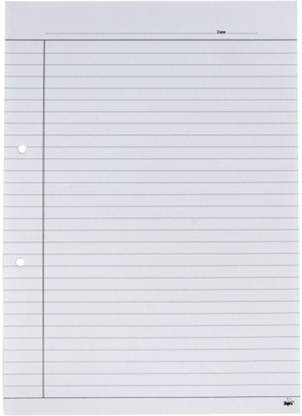 Shipra One Sided Ruled One Side Ruled Other Side Blank A4 160 gsm Project Paper