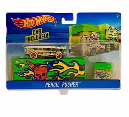 HOT WHEELS PENCIL PUSHER VEHICLE