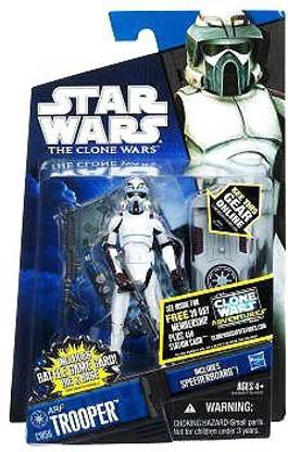 Hasbro Star Wars The Clone Wars 2011 Series Arf Trooper #Cw56 (Kamino) 3.75 Inch Scale