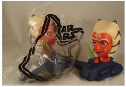 McDonald's 2008 Mcdonalds Happy Meal Toy Star Wars : The Clone Wars #15 Ahsoka