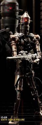 Sideshow Collectibles - Star Wars Figurine 1/6 Ig-88 36 Cm
