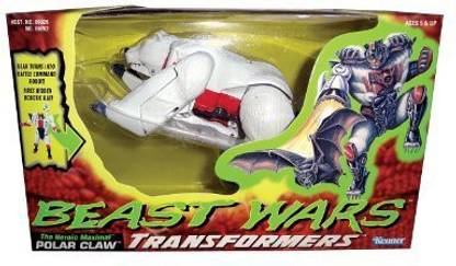 Kenner Beast Wars Transformers Polar Claw Heroic Maximal