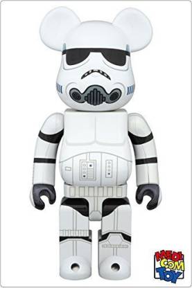 Medicom Toy Bearbrick Star Wars Stormtrooper (Tm) Chrome Ver.400 