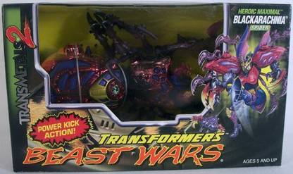 TRANSFORMERS Beast Wars Transmetals 2 Blackarachnia