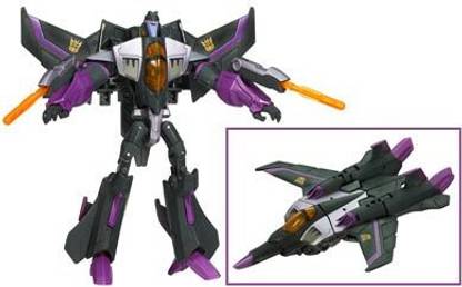 TRANSFORMERS Animated Voyager Figure Skywarp