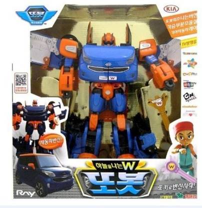 Tobot Flying W Transforming Robot Transformers Toy Car Kia Ray Model Korea