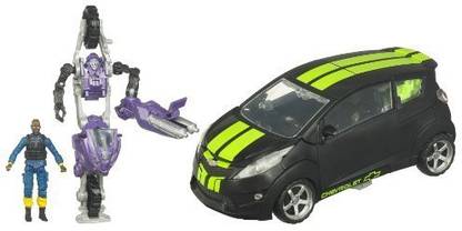 TRANSFORMERS Dark Of The Moon - Mechtech Human Alliance - Skids And Elita-1 With Tech Sergeant Epps By