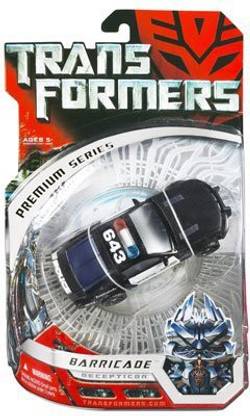 TRANSFORMERS Premium Series Deluxe Class Action Figure - Decepticon Barricade