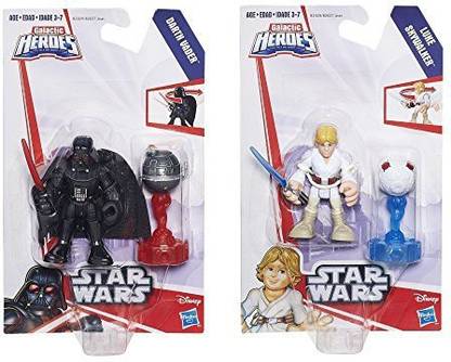 PLAYSKOOL Heroes Galactic Heroes Star Wars Luke Skywalker & Darth Vader Set