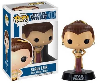 Generic Pop! Star Wars Princess Leia (Jabasurevu Version) Height Of About 90Mm Plastic Painted Figures