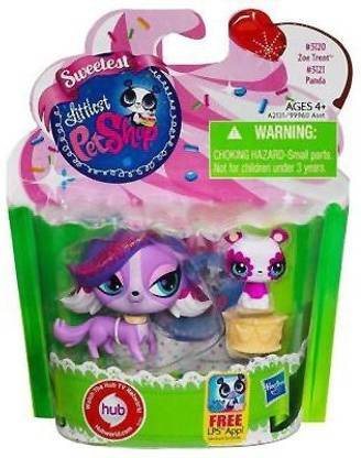 Littlest Pet Shop Sweetest Zoe Trent #3120 Panda #3121