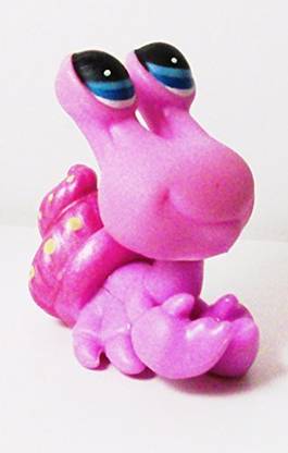 Littlest Pet Shop Figure Pink Crab 2" Tall Figure Only