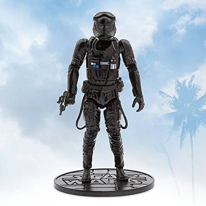 STAR WARS First Order Tie Fighter Pilot Elite Series Die Cast Action Figure - 7 1/4 Inch - : The Force Awakens