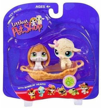 Littlest Pet Shop Lamb & Bunny Pet Pairs - #185 #186
