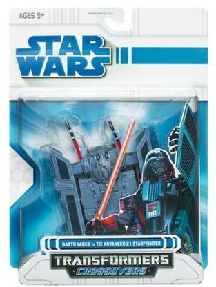 Hasbro Star Wars Transformers - Darth Vader To Tie Advanced X 1 Starfighter