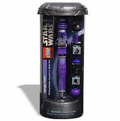 LEGO Star Wars Jango Fett Writing System Connect & Build Pen